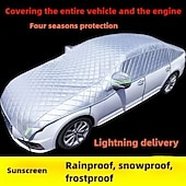 cheap Car Covers-Car Cover Against Hail Outdoor Full Cover Rain Sun UV Protection Universal Cotton Suitable For Various Adverse Weather Condition