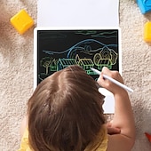 halpa Koristevalot-11,5 tuuman LCD-kirjoitusalusta, piirustuslauta, teini-ikäisille tytöille ja pojille, 8-vuotiaille ja sitä vanhemmille, syntymäpäivälahjat kaikille ikäryhmille, pyyhittävä kirjoitusalusta