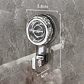 billige Lagring og oppbevaring-3 stk. bølgede sugekoppkroker til badet, veggmontert oppbevaringsstativ, borefri dusjhylle for toalettsaker &amp;kosmetikk