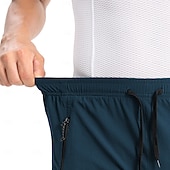 preiswerte Fahrradhosen Herren-Arsuxeo Herren Einfarbig Fahrradhose MTB-Fahrradhose Fahrradhose Fahhrad Weite Shorts Gepolsterte Shorts / Chamois Formpassend Mountainbike MTB Straßenradsport Sport Reduziert Reibung Reflektierende