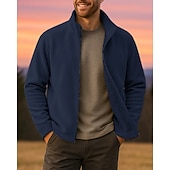 economico Fleece &amp; Giacche 3 in 1-Per uomo Giacca da escursionismo Giacca in Pile Inverno All&#039;aperto Calore Termico Fodera in Pile Giacca in Pile Invernale Cerniera completa Caccia Campeggio / Escursionismo / Speleologia Nero Blu