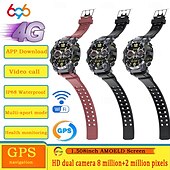 levne Chytré hodinky-P888 Chytré hodinky 1.508 inch Inteligentní hodinky Bluetooth 4G Krokoměr Záznamník hovorů Sledování aktivity Kompatibilní s Android iOS Muži GPS Dlouhá životnost na nabití Voděodolné IP68 22mm