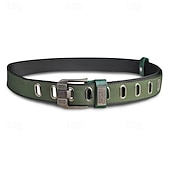 cheap Men&#039;s Belt-Men&#039;s Belt Waist Belt Black Navy Blue Nylon Core Alloy Durable Adjustable Plain Outdoor Daily