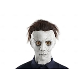 levne Klasický horor-Michael Myers předvečer Všech svatých Maska Kostým Kombinéza předvečer Všech svatých Horor Strašidelný kostým Dospělé Pánské předvečer Všech svatých Karneval Výkon Párty Jednoduché Halloweensk