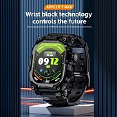 お買い得  スマートウォッチ-LOKMAT APPLLP 7 MAX スマートウォッチ 2.06 インチ スマートウォッチ電話 4G LTE 3G ブルートゥース 歩数計 着信通知 アクティビティトラッカー と互換性があります Android iOS 女性 男性 GPS ハンドフリーコール メディアコントロール IPX-5 60mmウォッチケース