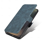cheap Samsung Cases-Phone Case For Samsung Galaxy S25 Plus S25 Ultra S24 Ultra S24 Plus Back Cover Support Wireless Charging Kickstand Card Slot Retro TPU PU Leather