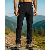 preiswerte Unterteile-Herren Wanderhosen Regenhose zum Wandern Außen Normale Passform Wasserdicht Winddicht Leicht Unterteile Tasche Schwarz Armeegrün Camping / Wandern Laufen S M L XL XXL
