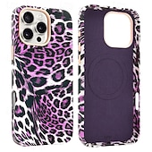 economico Cover per iPhone-telefono Custodia Per iPhone 16 iPhone 15 Pro Max Copertura Posteriore Magnetico Resistente agli urti Retrò TPU Pelle PU