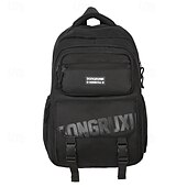 cheap College Backpacks-Men’s Colorblock School Backpack – Large Capacity Casual Bookbag for Teen Boys, High School &amp; College Students