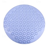 cheap Anti-slip Bath Tub Mat-Shower Mat, Round Shower Stall Mat, PVC Bathtub Mat, Non Slip Bath Mat with Suction Cups and Drain Holes, Machine Washable for Bathroom Bathtub Swimming Pool