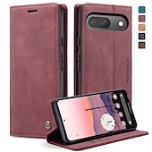 お買い得  その他のスマホケース-電話 ケース 用途 グーグル ピクセル9プロ ピクセル9プロXL Pixel 8 ピクセル9 Pixel 7 Pixel 6 ウォレットカードケース フリップカバー キックスタンド 耐衝撃 TPU PUレザー