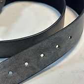 abordables Cinturones de hombre-Hombre Cinturón Hebilla automática Liberación rápida Cuero de PU Legierung Duradero Ajustable Plano Negro Color Camello Exterior Diario Cinturón de Cintura