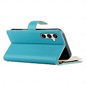 baratos Capa Samsung-telefone Capinha Para Samsung Galaxy S25 S25 Mais S25 Ultra S24 Ultra S24 Plus S24 S24 Ultra Plus A55 A35 A25 A15 5G Capa para Cartão Wallet Suporte para Alianças Proteção de corpo inteiro com cordão