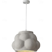 Недорогие Подвесные огни-Подвесной светильник Cloud Wabi Sabi, высота 28 см, тёплый белый свет, цоколь E26/E27, регулируемая цепь