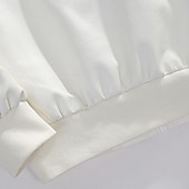 abordables Veste en simili-cuir-Homme Veste en Similicuir Veste moto Blouson de Moto Vacances Quotidien Coupe-vent Chaud Avec Poches Automne Hiver Lettre Mode Classique Revers Régulier Noir Blanche Rouge Veste