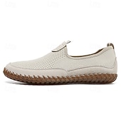preiswerte Slipper Schuhe-Atmungsaktive Herren-Slip-On-Wanderschuhe aus Strick – leichte Mesh-Sneaker für Sommerreisen, Outdoor-Aktivitäten und Komfort im Alltag
