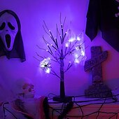 abordables Luces decorativas-árbol de Navidad Sin Cuerdas ON / OFF día de Gracias Víspera de Todos los Santos USB 1 PC