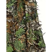 economico Attrezzatura da Campeggio-Mantello mimetico 3D con foglia d&#039;acero, design taglia unica, cappuccio in rete, perfetto per attività all&#039;aperto, birdwatching, caccia, giochi stealth