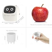 cheap Tool Accessories-Smart Flowerpots,Smart Pet Planter,Ai Planter,Intelligent Flowerpots,Multiple Expressions,7 Smart Sensors, and Ai Chips Make Raising Plants Easy and Fun for Living Room,Plant-Free