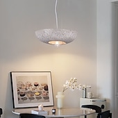 economico Luci a sospensione-Lampadario a sospensione in metallo in stile moderno, paralume per lampada a sospensione con personalità creativa, apparecchi di illuminazione per la decorazione della camera da letto e del soggiorno