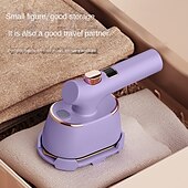 cheap Household Appliances-Digital Display Handheld Convenient Hanging Ironing Machine for Home Travel Dormitory Steam Hanging Ironing Machine Electric Ironing Machine