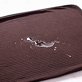 baratos Capa do sofá futon.-Capa de sofá-cama sem braços em tecido jacquard à prova d&#039;água, decoração de ano novo, capa protetora elástica para banco