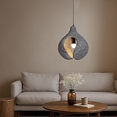economico Luci a sospensione-Lampadario a sospensione in metallo in stile moderno, paralume per lampada a sospensione con personalità creativa, apparecchi di illuminazione per la decorazione della camera da letto e del soggiorno