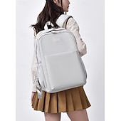 お買い得  大学のバックパック-女性用ミニマリストラップトップバックパック、防水、大容量、パッド入りラップトップコンパートメントと荷物スリーブ付き、仕事、旅行、毎日の通勤に最適