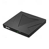 economico Dispositivi audio e video-Lettore DVD esterno USB3.0 tipo C, masterizzatore DVD-RW per uso domestico, lettore e registratore a due porte per computer portatile.