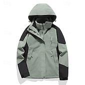 abordables Chaquetas impermeables-Mujer Chaqueta Softshell Chaqueta para senderismo Chaqueta térmica Al aire libre Impermeable Resistente al Viento Trajes de senderismo Ropa de senderismo Invierno Otoño Camiseta Camping / Senderismo