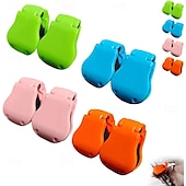 abordables Fournitures pour la maison-Lot de 2 supports de canne à pêche multifonctions, portables, pour la plage, avec sangle élastique pour un transport sécurisé et sans enchevêtrement