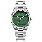 levne Quartz hodinky-MINI FOCUS Dámské Křemenný Módní Obchodní Wristwatch VODĚODOLNÝ Světový čas Ozdoby Nerez Hodinky
