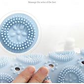cheap Anti-slip Bath Tub Mat-Shower Mat, Round Shower Stall Mat, PVC Bathtub Mat, Non Slip Bath Mat with Suction Cups and Drain Holes, Machine Washable for Bathroom Bathtub Swimming Pool
