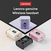 halpa TWS Todelliset langattomat kuulokkeet-Lenovo XT56 Bluetooth-nappikuulokkeet LED-näyttöteholla &amp;puhelumelunvaimennuksella varustetut hi-fi-stereokuulokkeet iOS/Android-laitteille