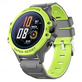Недорогие Смарт-часы-K55H Умные часы 1.28 дюймовый Смарт Часы Bluetooth Таймер Напоминание о звонке Датчик для отслеживания сна Пульсомер Сидячий Напоминание Совместим с Android iOS IP68 Дети GPS