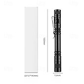 cheap Work Lights-LED Pen Flashlights 1PCS, Lightweight, Mini, Waterproof Pocket Flashlight with Clip, Small Flashlights for Inspection, Work, Emergency