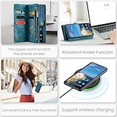 お買い得  その他のスマホケース-電話 ケース 用途 グーグル ピクセル9プロ ピクセル9プロXL ピクセル9 ピクセル9a ウォレットカードケース 取り外し可 ジッパ－ リストストラップ付き TPU PUレザー