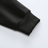 levne pánské základní mikiny s kapucí-Pánské Kapuce Černá Šedá Kapuce Bez vzoru Šňůrky Sporty a outdoor Denní Dovolená Polyester Šik ven Základní Na běžné nošení Jaro Podzim Oblečení Mikiny s kapucí Mikiny