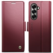 お買い得  サムスン用ケース-電話 ケース 用途 サムスンのギャラクシー Zフォールド7 Zフォールド6 Z Fold 5 ウォレットカードケース スタンド付き 磁石バックル ワイヤレス充電をサポート レトロ風 TPU PUレザー