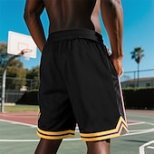 economico Pantaloncini casual-Per uomo Shorts Pantaloncini Estivi Pantaloncini da basket Pantaloncini casual Pantaloncini in rete Tasca Elastico in vita Coulisse A righe Comodità Traspirante Corto All&#039;aperto Vacanza Canotta