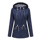 cheap Outdoor Jackets-Women&#039;s Windbreaker Softshell Jacket Hiking Jacket Outdoor Waterproof Windproof Hiking Outfits Hiking Clothes Spring Autumn / Fall Top Camping / Hiking / Caving Running Black Yellow Pink
