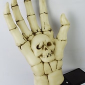 voordelige Halloween Buiten-4-in-1 buitenzonnesimulatie schedelpalm-invoeglicht binnenplaats tuinpad feest horror en vreemd decoratief licht landschapslicht