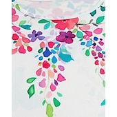 preiswerte 3D Schmetterlingskleid-Mädchen&#039; 3D Schmetterling Kleid Langarm Sommer Frühling Urlaub Täglich Ferien Prinzessin Schön Süß Kinder 4-12 Jahre Freizeitkleid A Linie Kleid Knielang Normale Passform