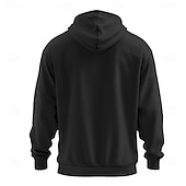 abordables Sweatshirts et Hoodies d&#039;Halloween-Halloween Homme 3D moissonneuse Sweats à capuche Sweatshirt Sweat à capuche Sweat à capuche Col ras du cou Punk Impression 3D Club Vêtements de rue Noir Rouge Cordon de serrage Automne Hiver Designer