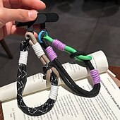 cheap Phone Lanyards &amp; Wrist Straps-Phone Case For Lanyards Universal with Wrist Strap Color Gradient Geometric Pattern Polyester