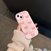 abordables Carcasas iPhone-teléfono Funda Para iPhone 16 Pro Max Plus iPhone 15 14 Pro Max Plus iPhone 13 Pro Max Funda Trasera Antigolpes Lazo Silicona