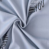 billige Pyjamas-Herre Nattøy Pyjamas Sett Pyjamas topp og bukse 1set Bokstaver Geometrisk Mote Stilfull Klassisk Hjem Daglig Seng Polyester Komfort Myk Pustende Knaphul Langermet Skjorte Bukse Elastisk midje Knapper