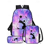 cheap Kids &amp; Teen Backpacks-Galaxy Panda Backpack for Girls and Boys – Cute Lightweight School Bag for Elementary and Middle School Students