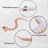 abordables Cadeaux-Jouet réaliste de serpent télécommandé, cobra électrique, cafard, araignée, jouet effrayant et amusant pour enfants, nouveauté, animal interactif télécommandé