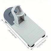 cheap DIY Art-Portable 1PC Hot Glue Gun Stand with Easy to Use Design for DIY Crafts Plastic Holder and Compact Base Support Accessory for Home Use - No Electricity Required